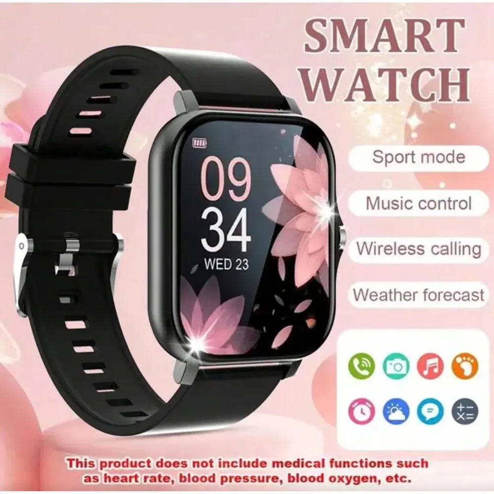 N/A black smartwatch